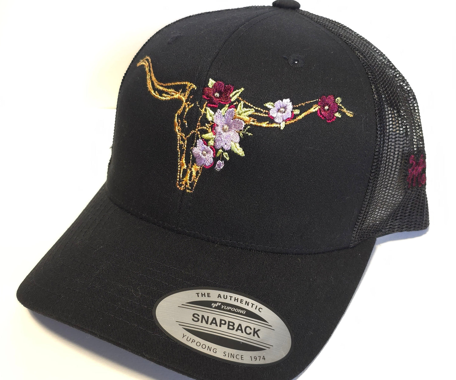 Casquette Longhorn floral