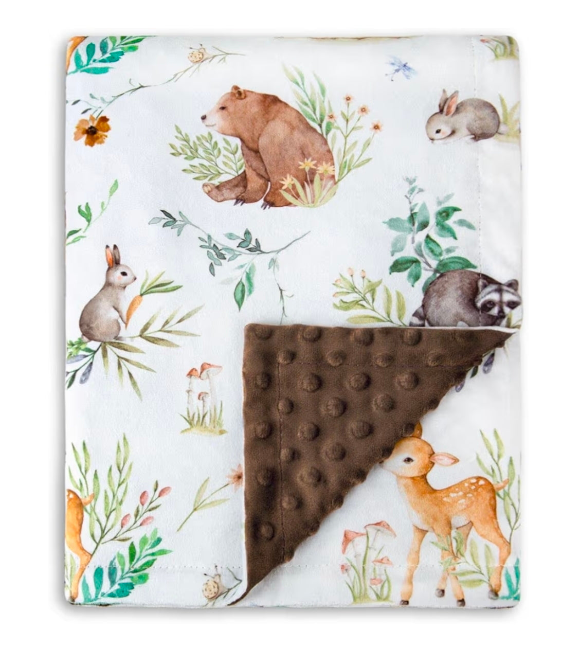 Couverture pour bébé Minky pour garçon personnalisé